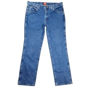 Wrangler MWZ Cowboy Cut Slim Fit Blue Jeans SZ 36x32